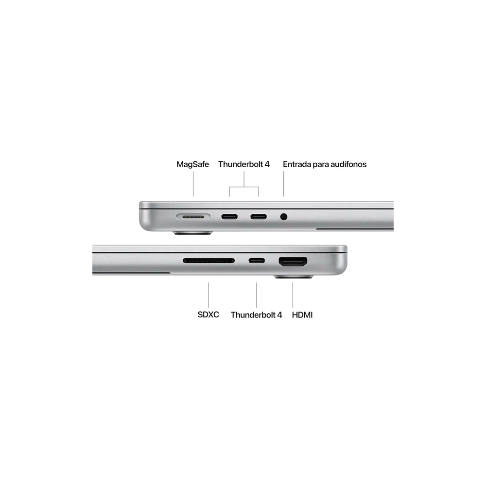 Macbook Pro M4 Sil /14 ich/10C Cpu/10C Gpu/16Gb/512Gb (MW2W3LL/A)