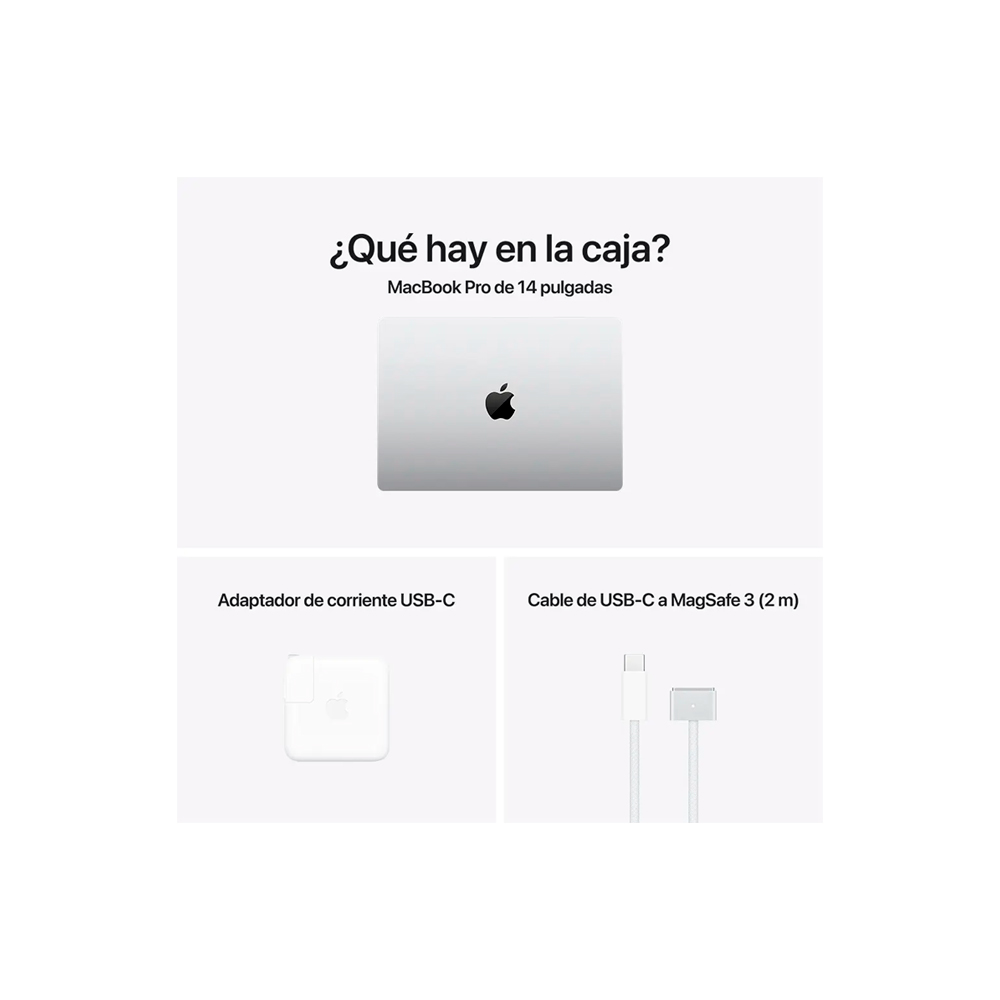 Macbook Pro M4 Sil /14 ich/10C Cpu/10C Gpu/16Gb/512Gb (MW2W3LL/A)