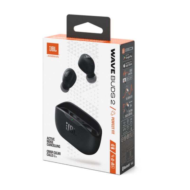 Auricular Jbl Wave Buds 2 Black