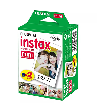 Carga Fujifilm Para Camara Instax Mini Pack 2x10