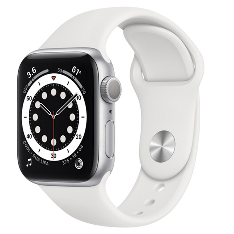 Apple Watch Series 6 40mm Silver Mg283ll/A
