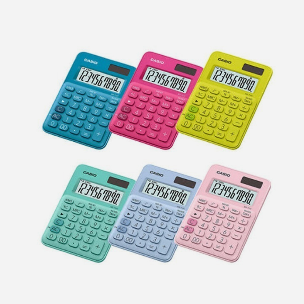 Calculadora Casio Ms-20uc Colores