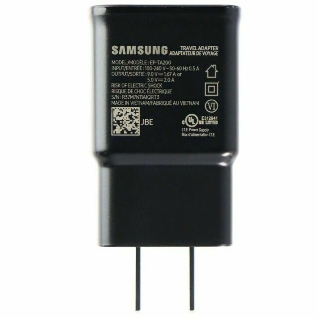 Adaptador De Carga Samsung Usb 15w (Ep-Ta200n)