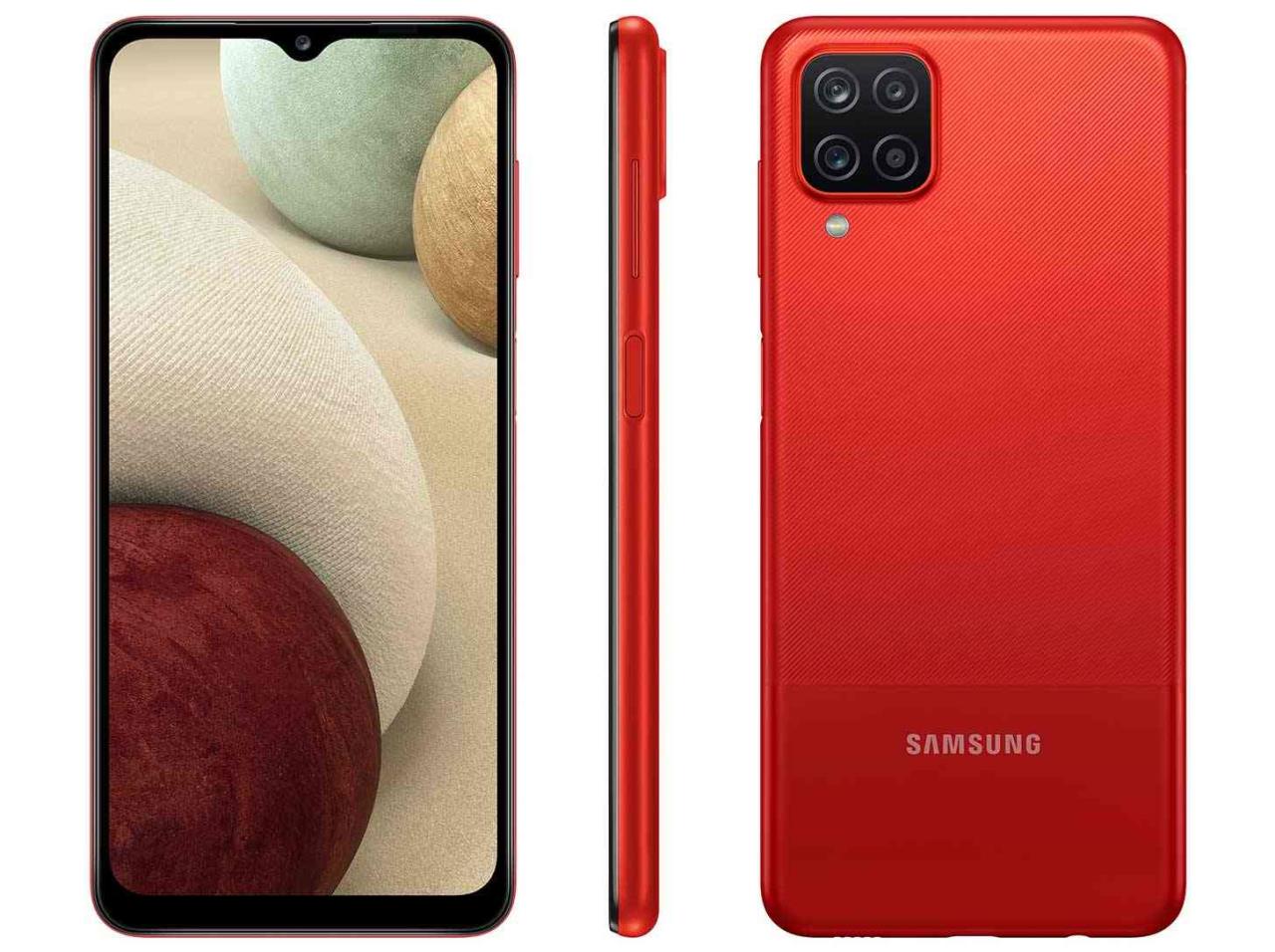 SAMSUNG A12 64GB ROJO