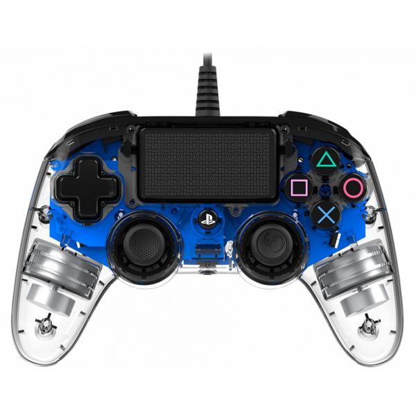 Control Ps4 Pro Nacon Clear Led