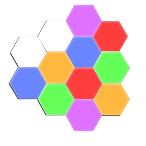 Led Hexagono Quantum Colorful Clm