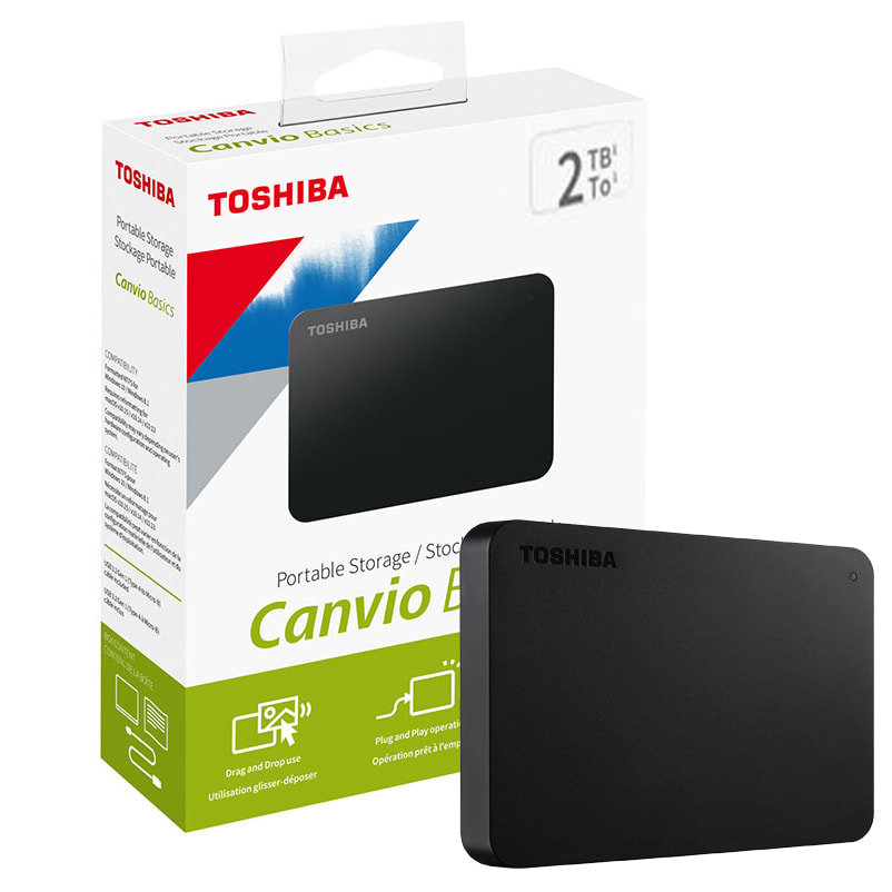 Disco Externo Toshiba Canvio Basics 2tb