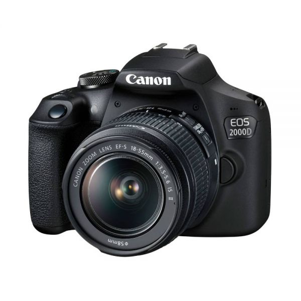 Camara Canon Eos 2000d Kit Ef-S 18-55 Is Ii