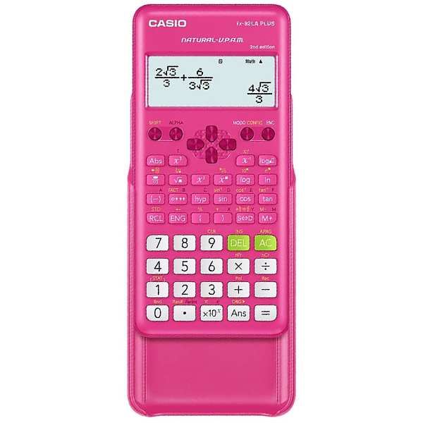 Calculadora Casio Fx-82la Plus Pink