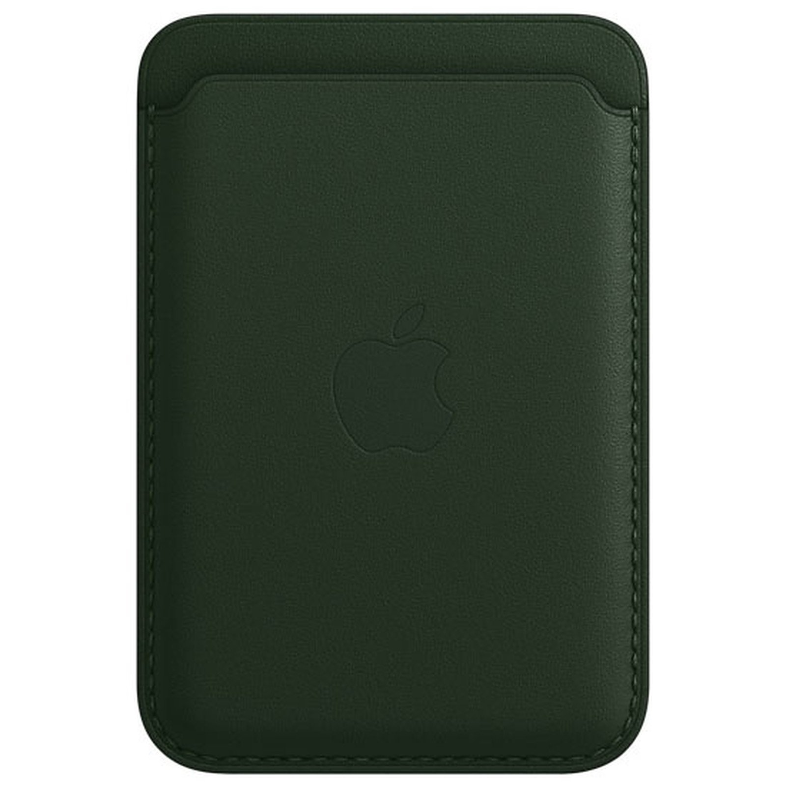 Leather Wallet Magsafe Forest Green