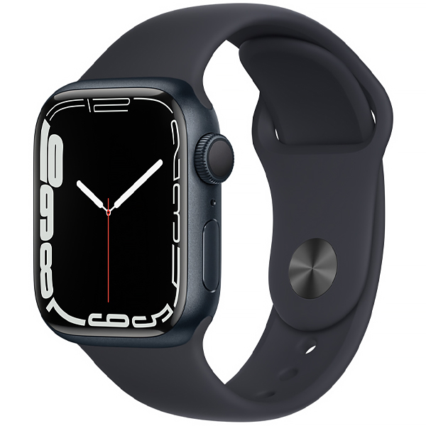 Apple Watch Series 7 41mm Midnight Alu Mkmx3ll/A