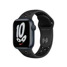 Apple Watch Series 7 Nike 41mm Midnight Spb Mkn43ll/A