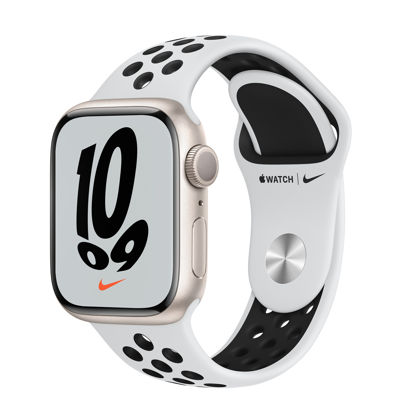 Apple Watch Series 7 Nike 41mm Starlight Alu