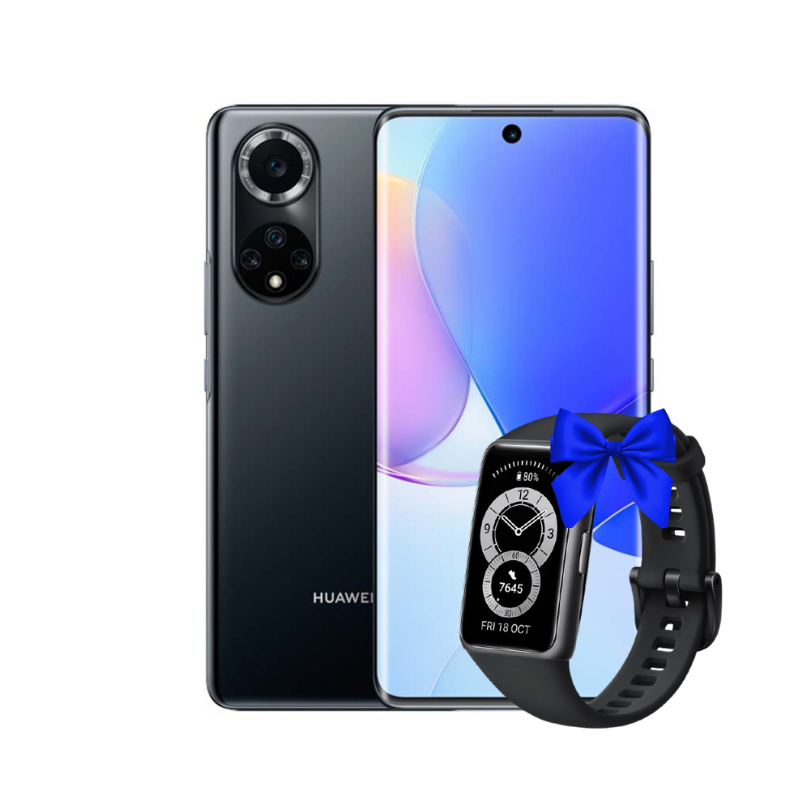 Huawei Nova 9 8g 128gb Black + Band 6 Black