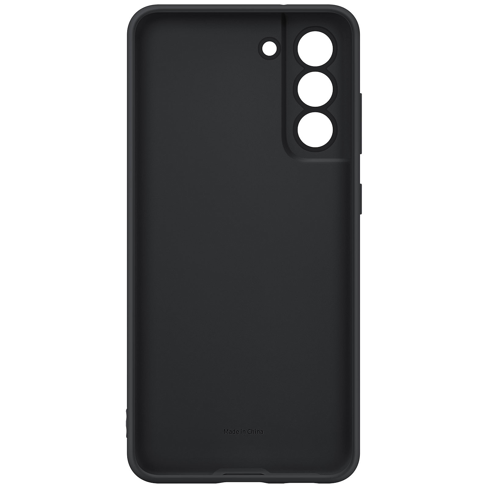 Silicone Cover S21 Fe Black
