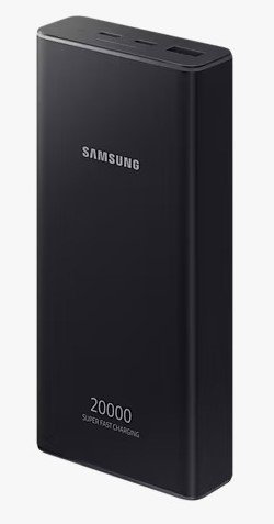 Cargador Portatil Samsung 25W 20000mah Black P5300