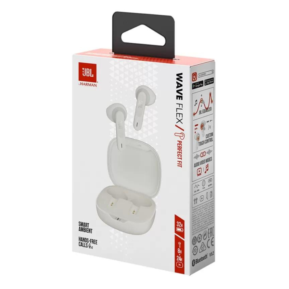 Auricular Jbl Wave Flex Bt White