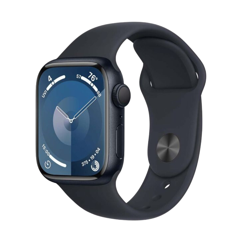 Apple Watch Series 9 45mm Midnight Al Midnight SB M/L MR993LL/A