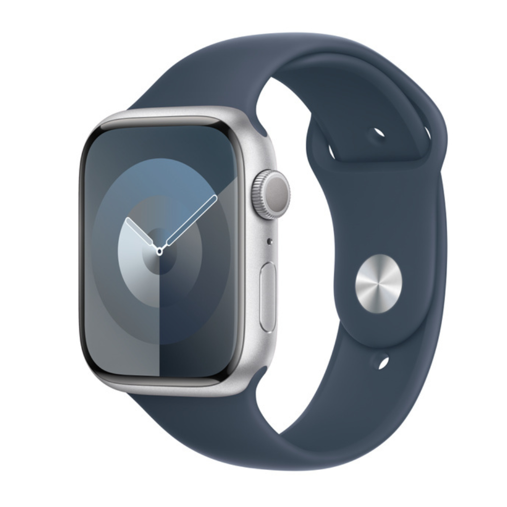 Apple Watch Series 9 45mm Silver Al Storm Blue SB S/M MR9D3LL/A