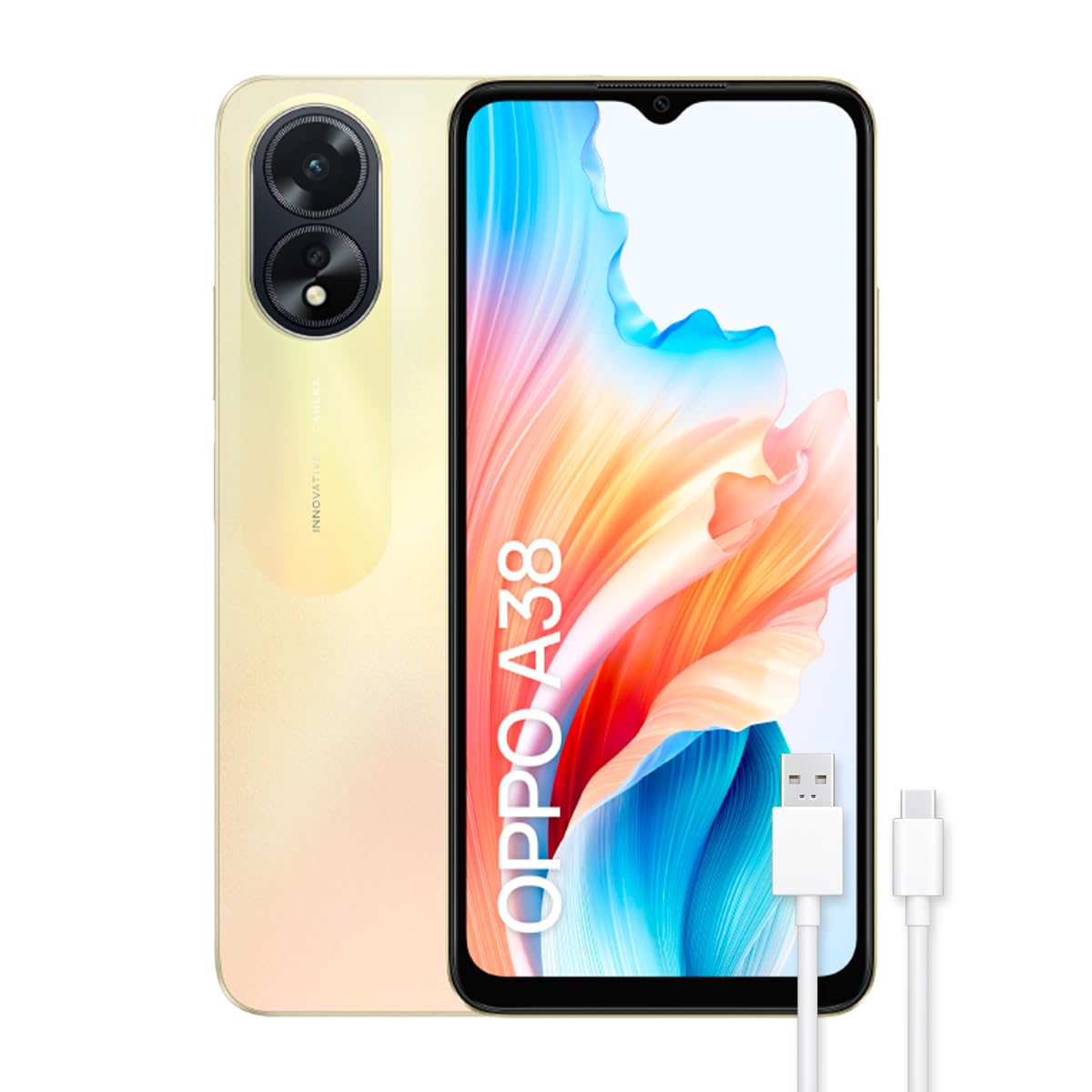 Oppo A38 128gb 4ram Gold