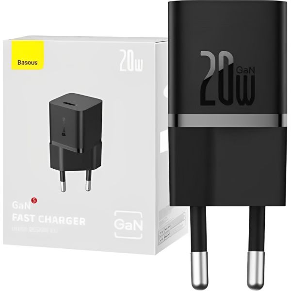 Adaptador De Carga Baseus Usb-C 20W GAN5 CCGN050101