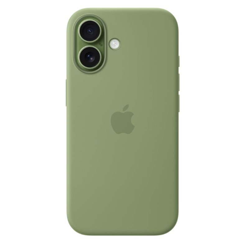 Silicone Case iPhone 17 Light Moss
