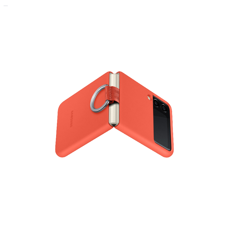 SILICONE COVER RING Z FLIP 3 CORAL