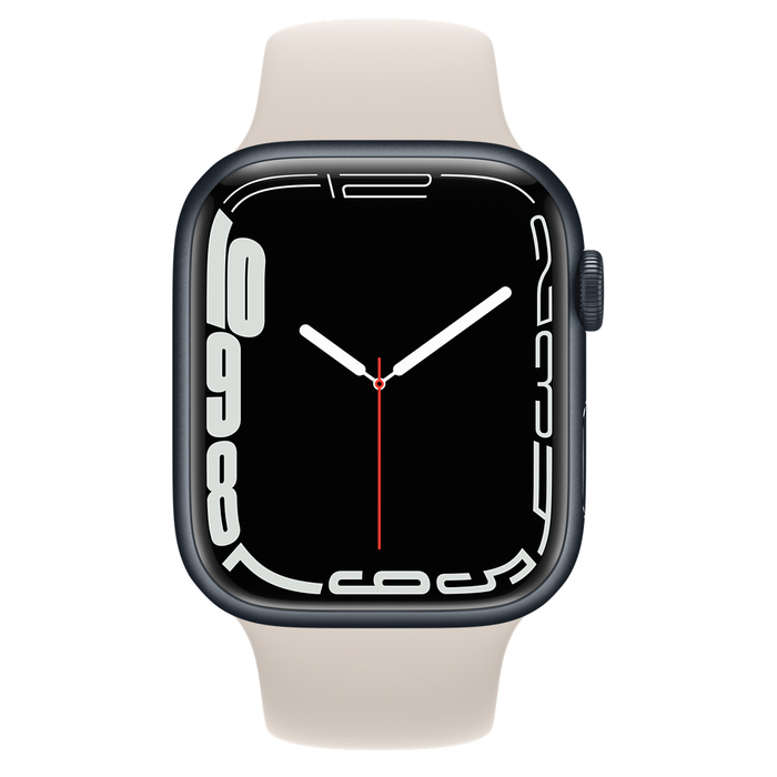 Apple Watch Series 7 41mm Starlight Sp Band Cell