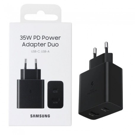 Adaptador Duo Samsung Usb-A/C 35w (Ep-Ta220nb)