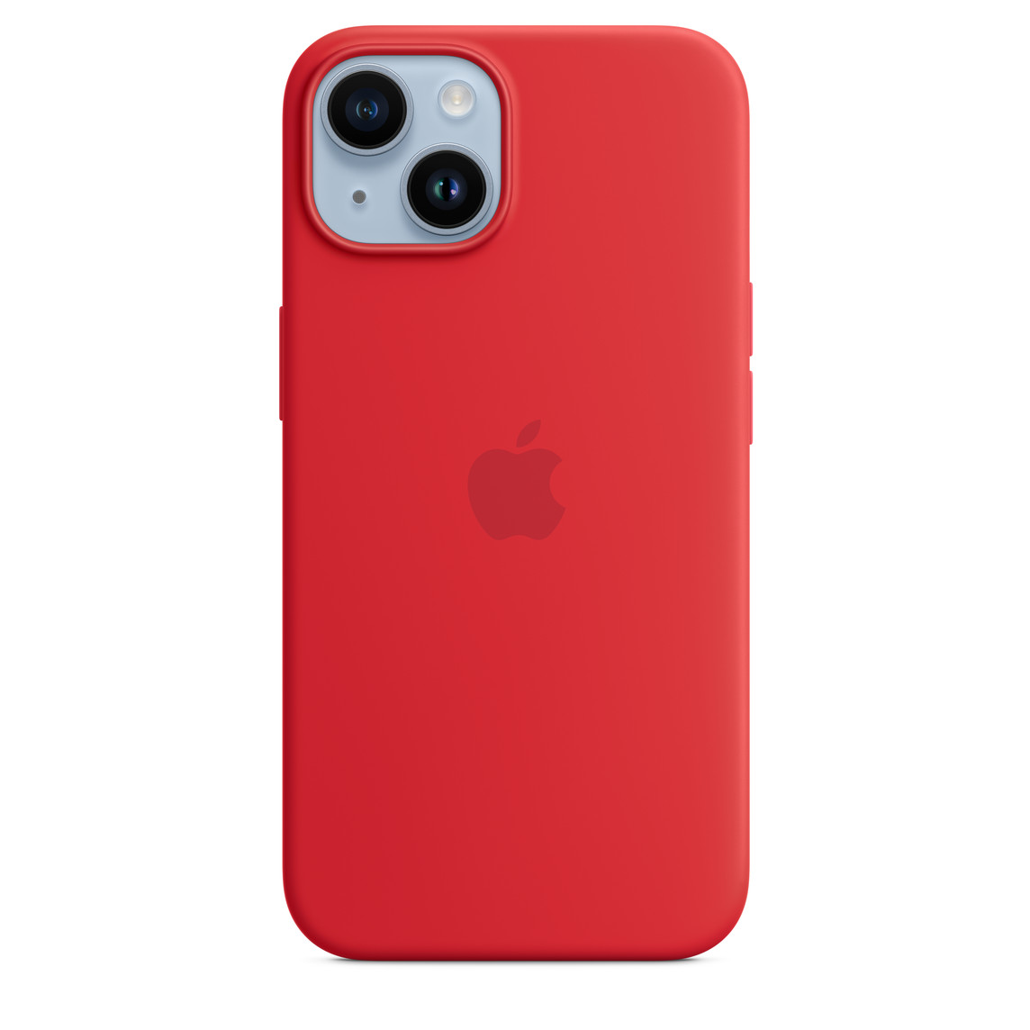 Silicone Case Magsafe iPhone 14 Red