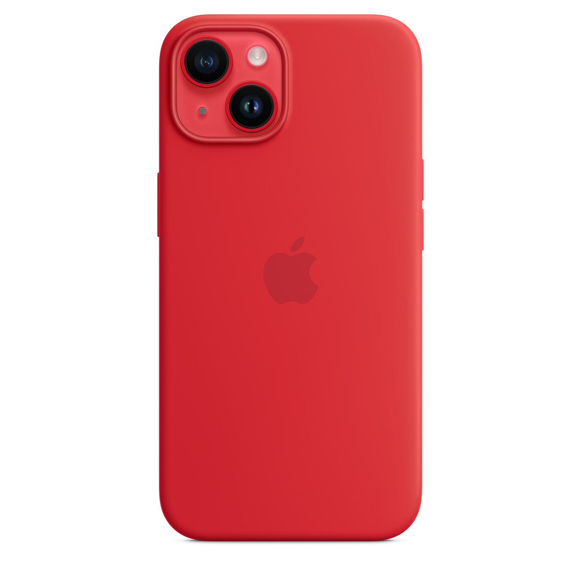 Silicone Case Magsafe iPhone 14 Red