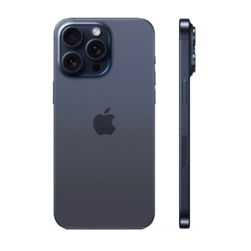 iPhone 15 Pro Max 256gb Blue Titanium E-Sim Mu693ll