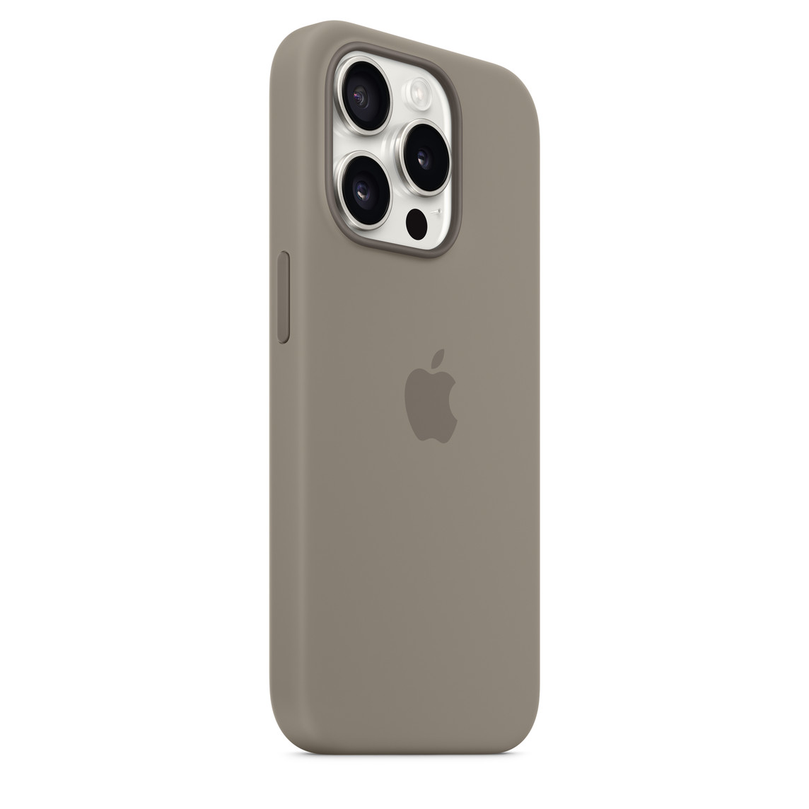 Silicone Case Magsafe iPhone 15 Pro Max Clay