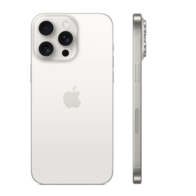 iPhone 15 Pro Max 1tb White Titanium Sim MU7H3BE/a