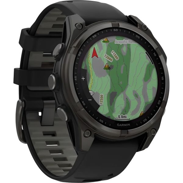 Reloj Garmin Fenix 8 Solar Sapphire Black 010-02906-10
