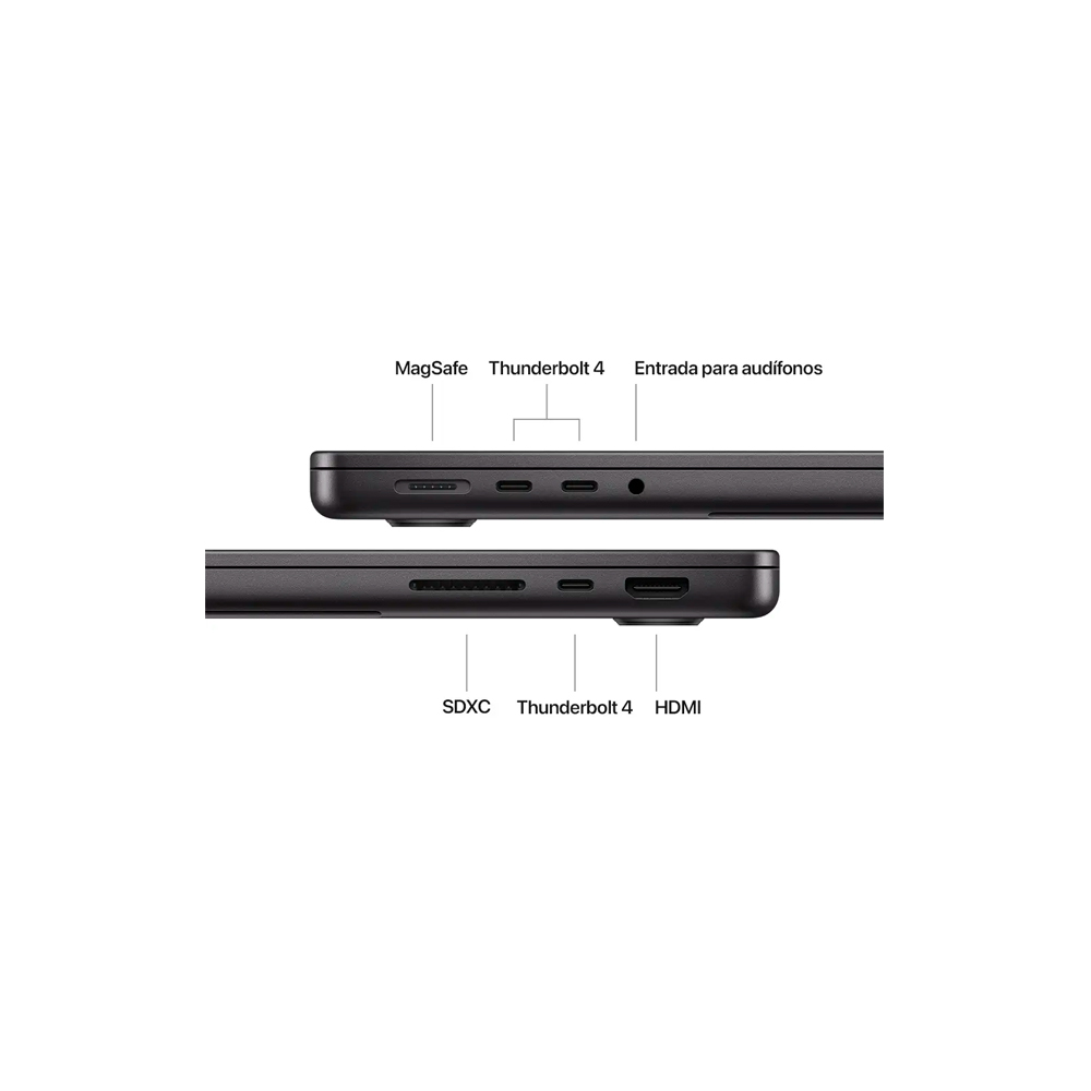 Macbook Pro M4 SpB/14 ich/10C Cpu/10C Gpu/16Gb/1Tb (MW2V3LL/A)