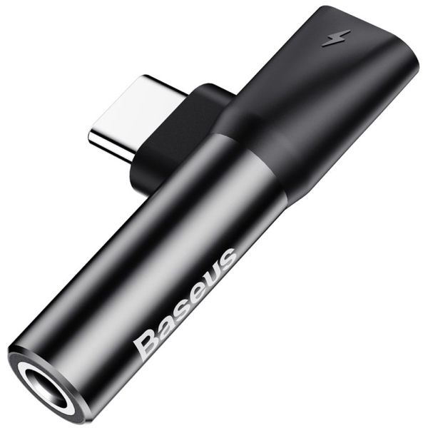Adaptador Baseus Usb-C A Usb-C+35mm Aux CATL41-01